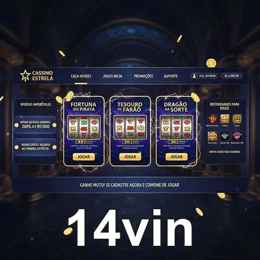 Tela de casino com interface amigável para jogos rápidos